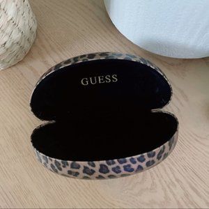 Guess Leopard Sunglasses Case